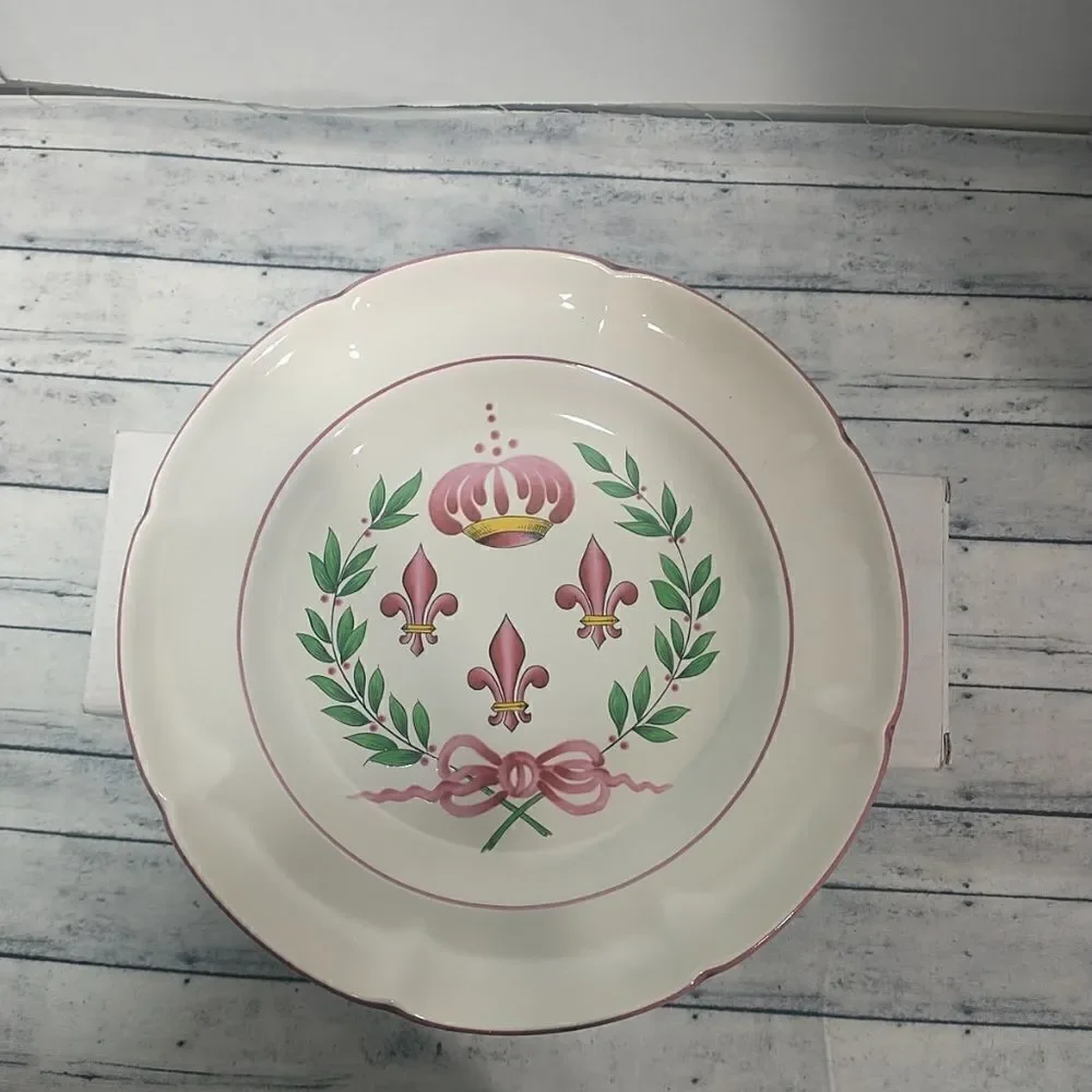 Plate Flat Ceramic of Saint Clement (Ref 16366)